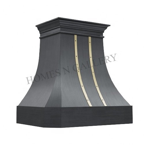High Quality Latest Modern & Luxury Design Steel Iron Kitchen Island all Mounted Range Hood Canopy Chimney At Low Price In India