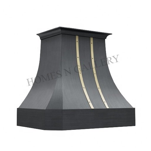 High Quality Latest Modern & Luxury Design Steel Iron Kitchen Island all Mounted Range Hood Canopy Chimney At Low Price In India