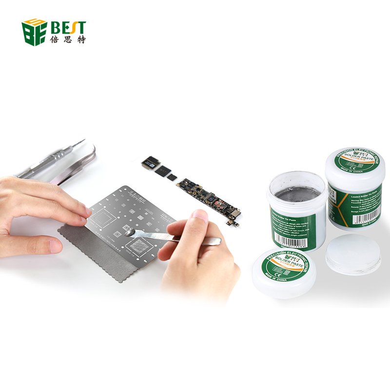 Flux Mobile Phone PCB Repair Solder Iron Station Sn63/Pb37 Solder Paste