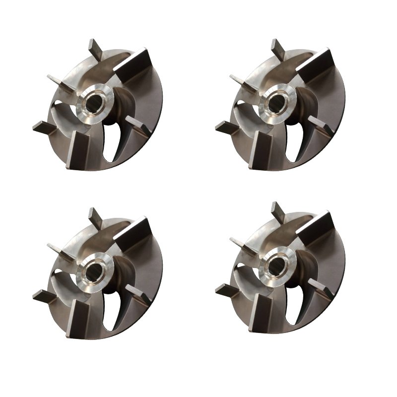 Custom CNC Machining Precision Casting Stainless Steel 304 Outboard Pump Impeller Water Jet Impeller