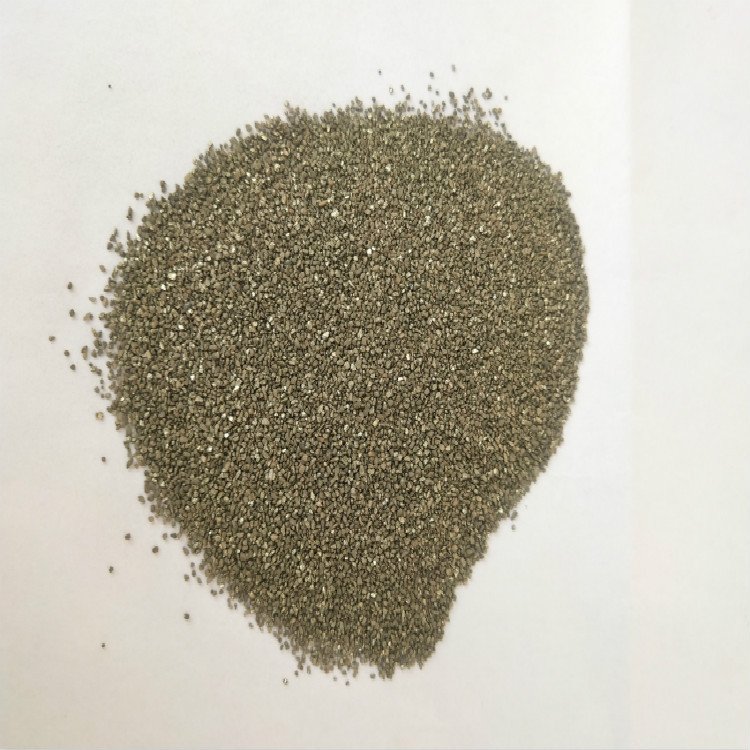 Pyrite 5~8mm Ferrous Disulfide ore Particle IRON SULFIDE FeS2 for Counterweight Grinding Wheel