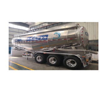 Aluminum Powder Tanker Trailer Dry Powder Bulk Cement Material Tanker Semi Truck Trailer Dry Fly Ash Cement Bulk Tank