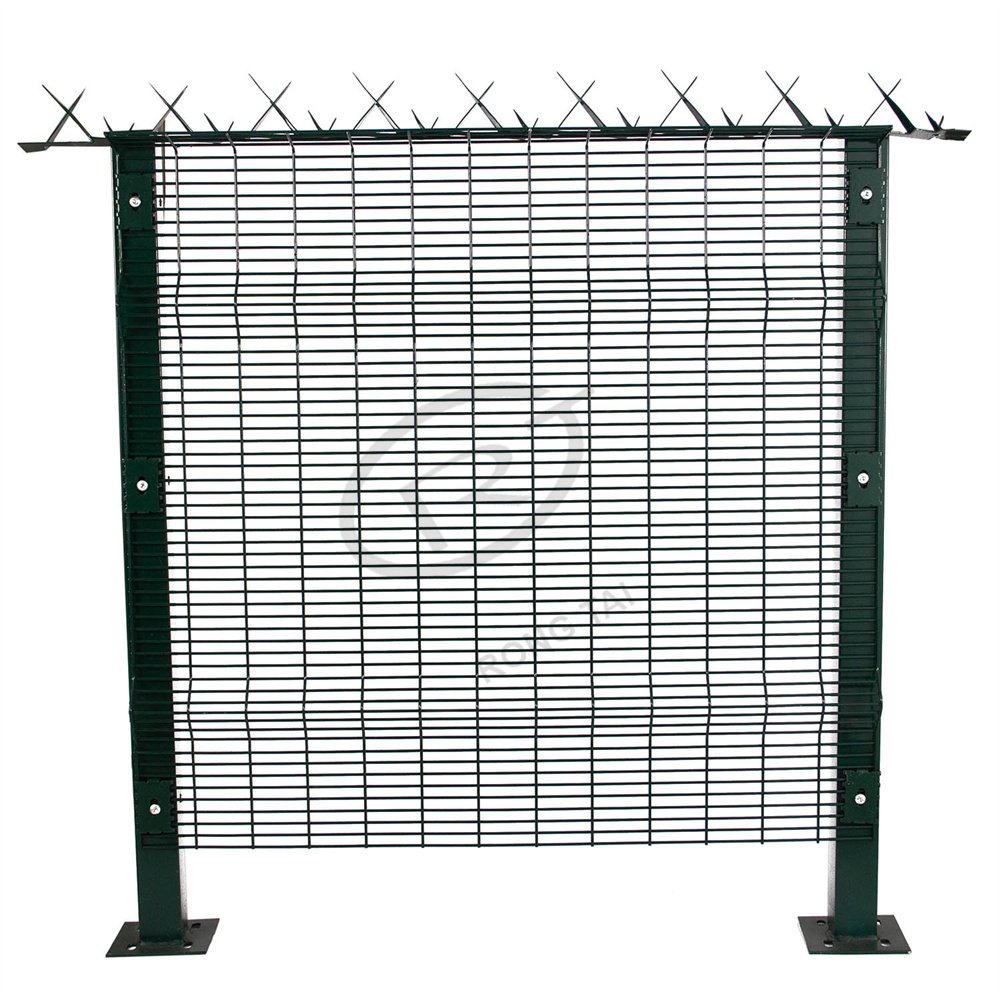 high security anti-climb mesh 358 clearvu fence