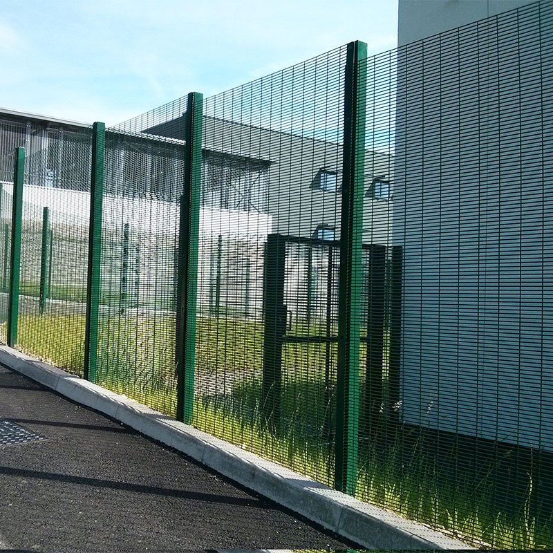 high security anti-climb mesh 358 clearvu fence