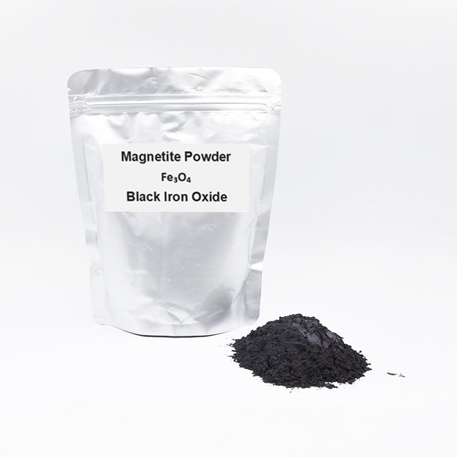 99% High Purity Micron Size Iron Oxide Magnetite (Fe3O4) Powder Heavy Media Use Competitive Prices