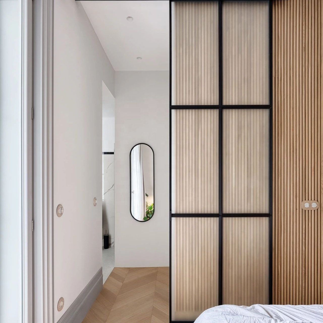 Frames Sliding Door Design Internal Partition Wall Industrial Steel Glass Doors Metal Windows Grill Iron for Home Sale Modern