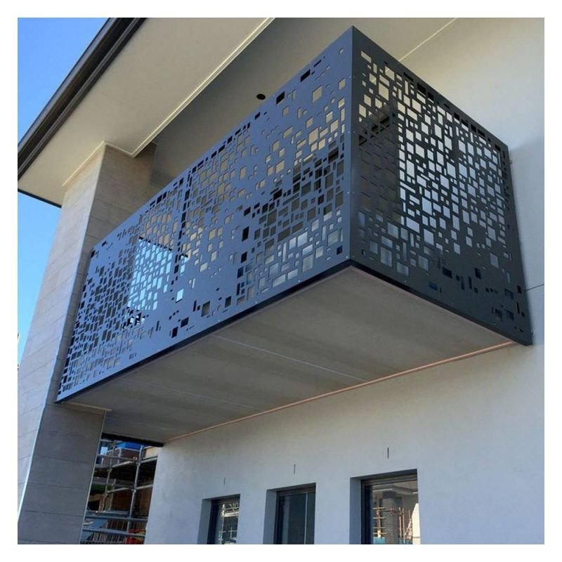 CBDMART Laser Cut Aluminum Fencing Wall Stainless Steel Frameless Glass Door Gate Clamp Stainless Steelconical