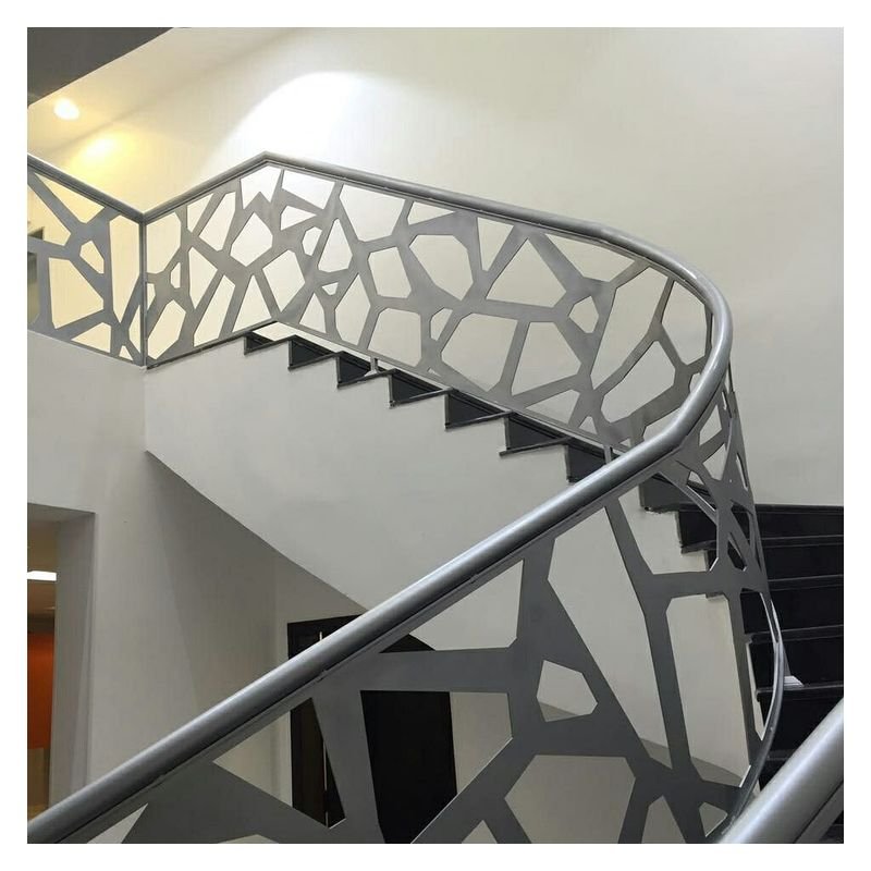 CBDMART Laser Cut Aluminum Fencing Wall Stainless Steel Frameless Glass Door Gate Clamp Stainless Steelconical