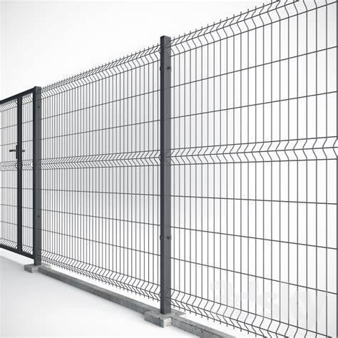 3D Welded Wire Fence Panel powder coated in European style Metal fence