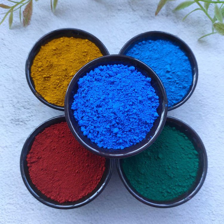 Wholesale red Roof Tile Powder Pigment Iron Oxide For CAS1332-37-2