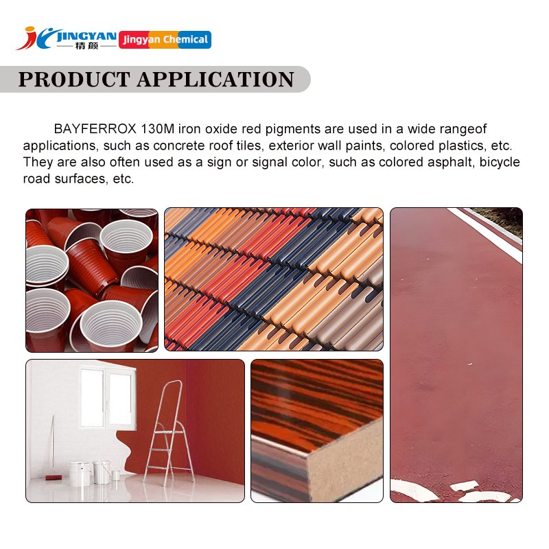 BAYFERROX Red 130M high temperature resistant ultra-fine iron oxide red pigment paint paint ink iron oxide pigment