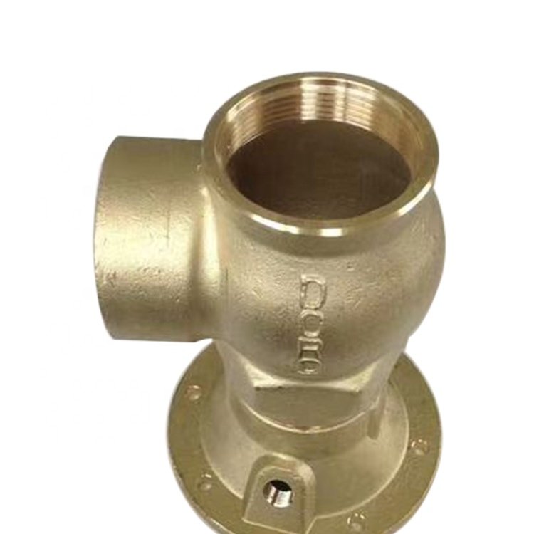 Custom Brass/Copper/Bronze Lost Wax Investment Casting OEM Brass Die Casting Pipe Fitting Copper Brass Die Cast Bronze Casting