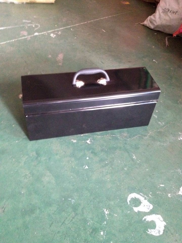 CE Portable 20 Inch Large Space Metal Tool Box Metal Storage Tool Chest Convenient Tool Case