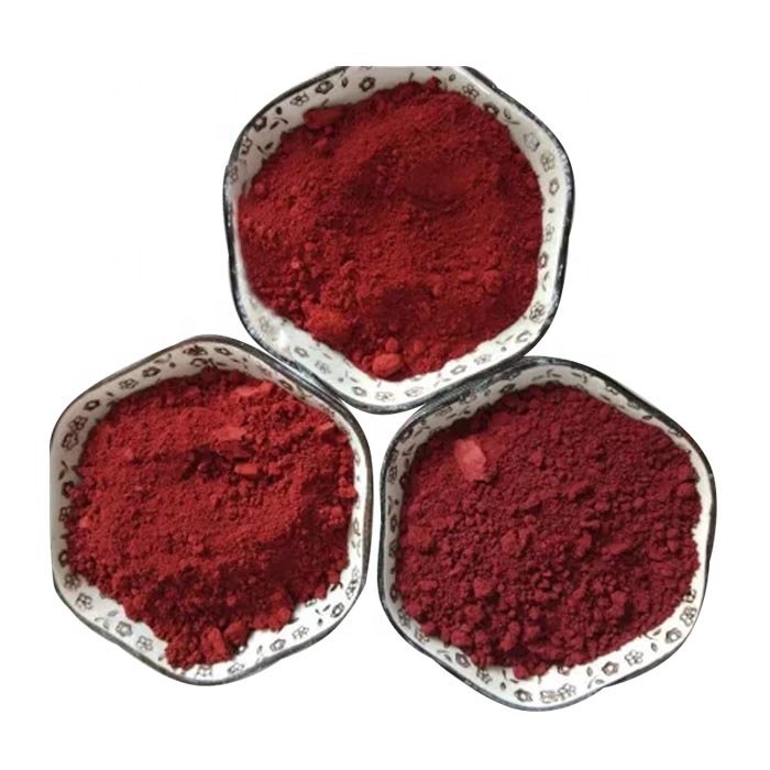 High Quality Hematite Iron Ore Red Iron Oxide Powder / / ISO certified manufacturer
