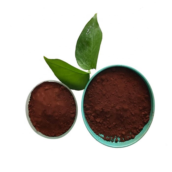 High Quality Hematite Iron Ore Red Iron Oxide Powder / / ISO certified manufacturer