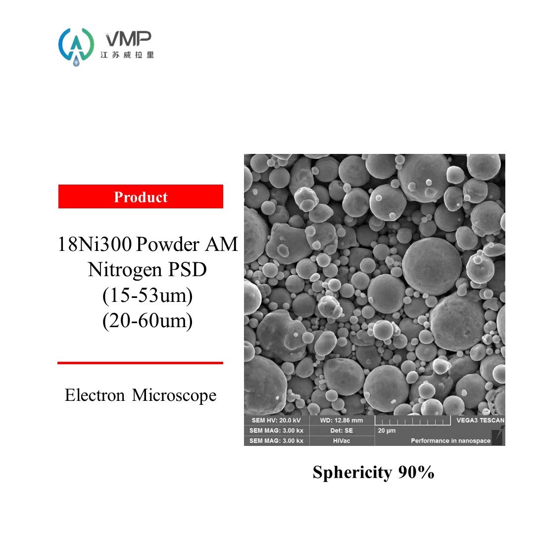 18Ni300 Powder AM Nitrogen PSD (15-53um)/(20-60um)