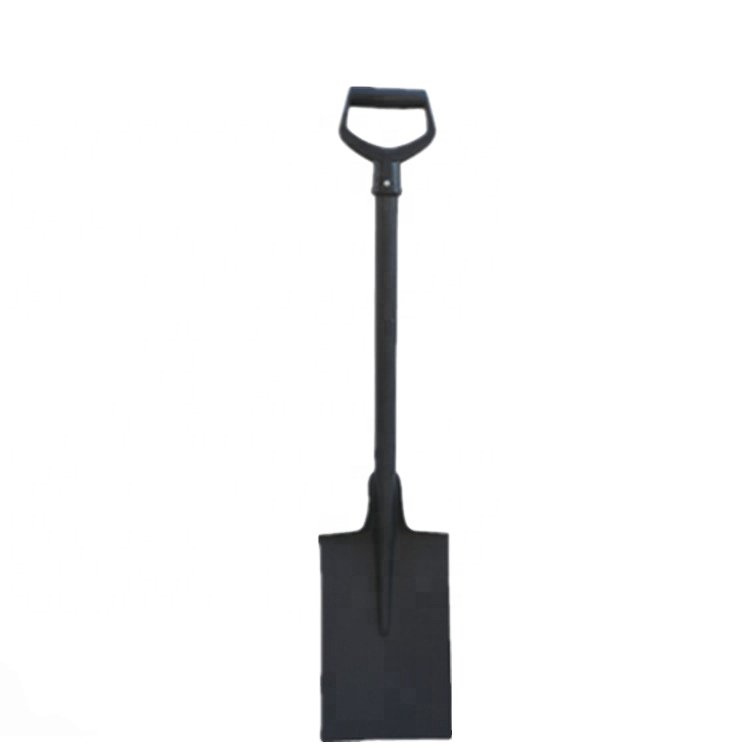 Different Types Of Shovels D/Y Iron Handle Round Point Shovel Spade Square Shovel With Iron Handle 50Mn Steel Spade