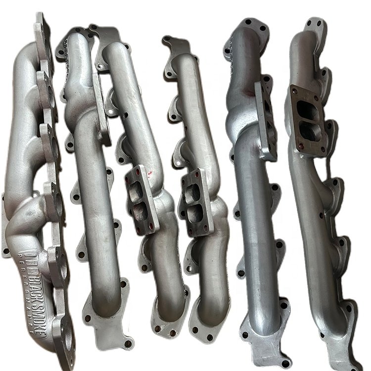 Car Parts Motorcycle Manifold Custom Industrial Parts Cast Iron Turbo Manifold aluminum casting manifold