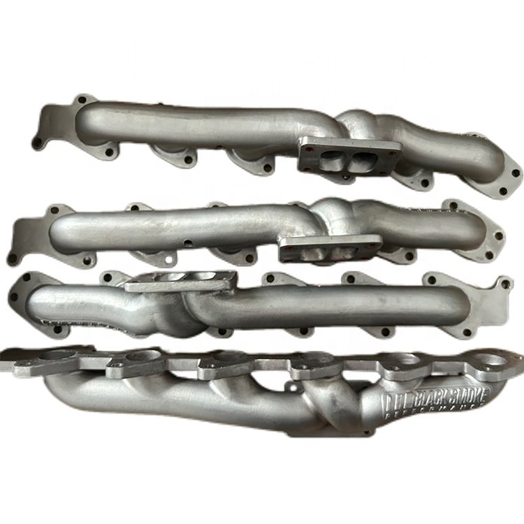 Car Parts Motorcycle Manifold Custom Industrial Parts Cast Iron Turbo Manifold aluminum casting manifold