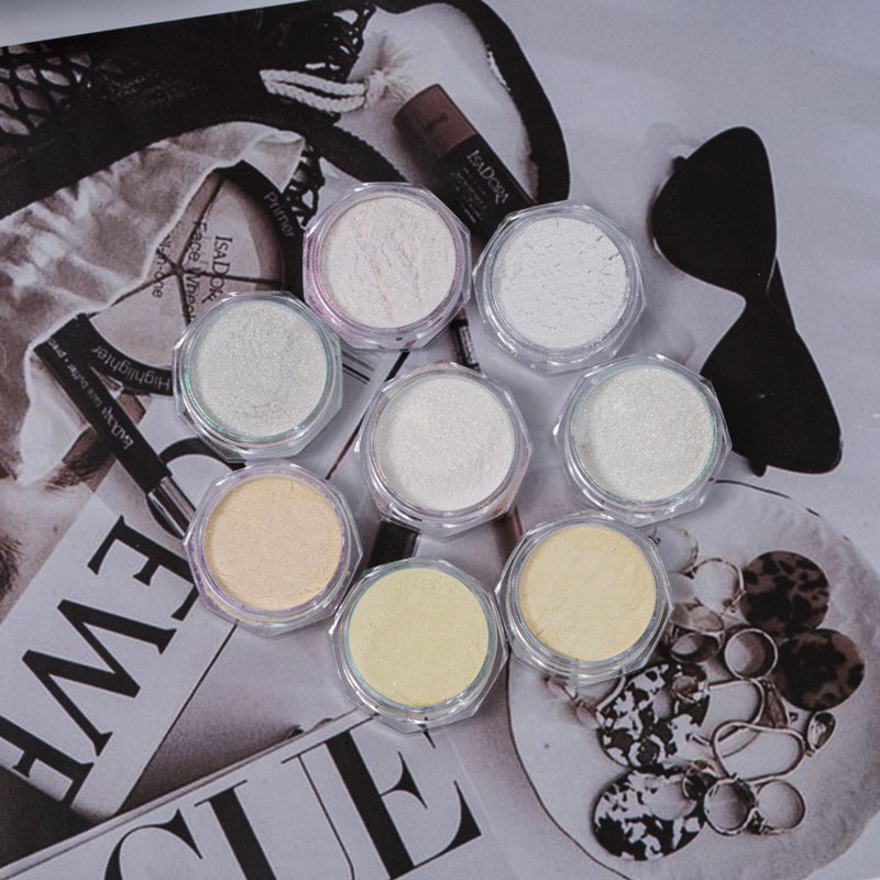 2023 Fashion 8 Colors 0.2g Chrome Nail Powder Magic Mirror Powder Unicorn Chrome Pigments
