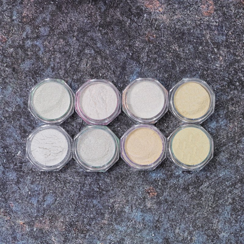 2023 Fashion 8 Colors 0.2g Chrome Nail Powder Magic Mirror Powder Unicorn Chrome Pigments