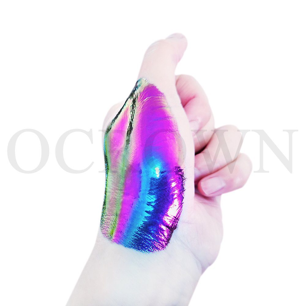 Resin ink spray chrome effect color change discoloration glitter powders optical chameleon pigment for car paint