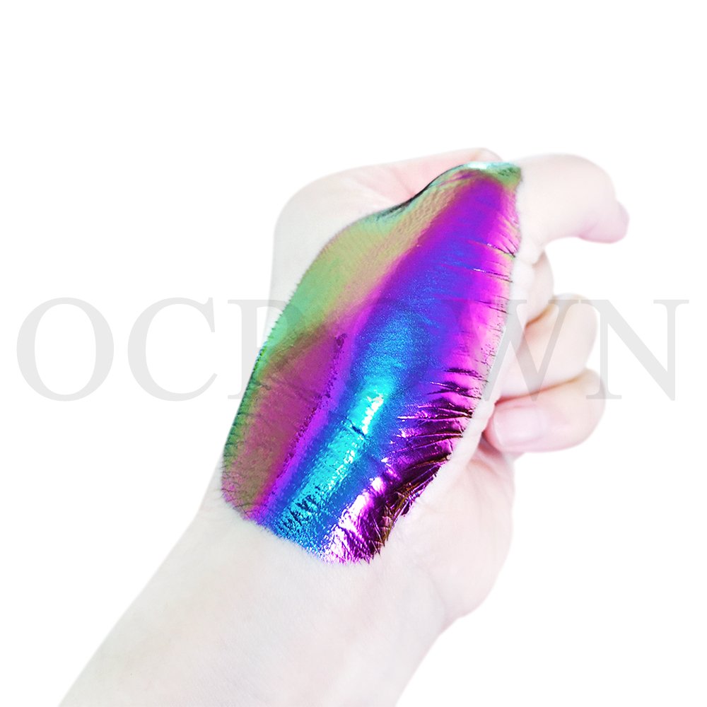 Resin ink spray chrome effect color change discoloration glitter powders optical chameleon pigment for car paint