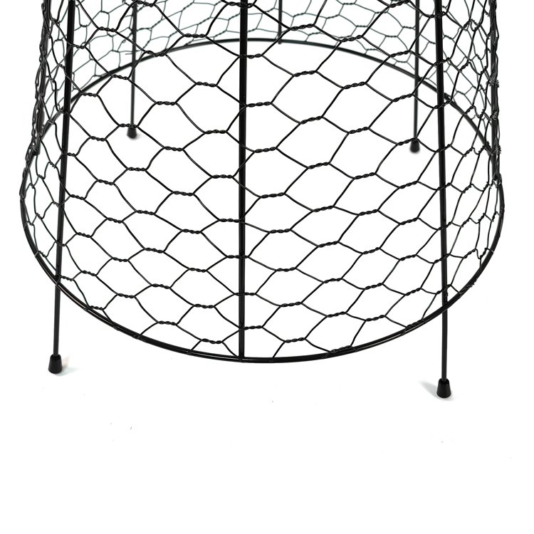 Metal Cage Garden Protection Sturdy Chicken Wire Cloche Plant Protector Cover For Plants and Seedlings