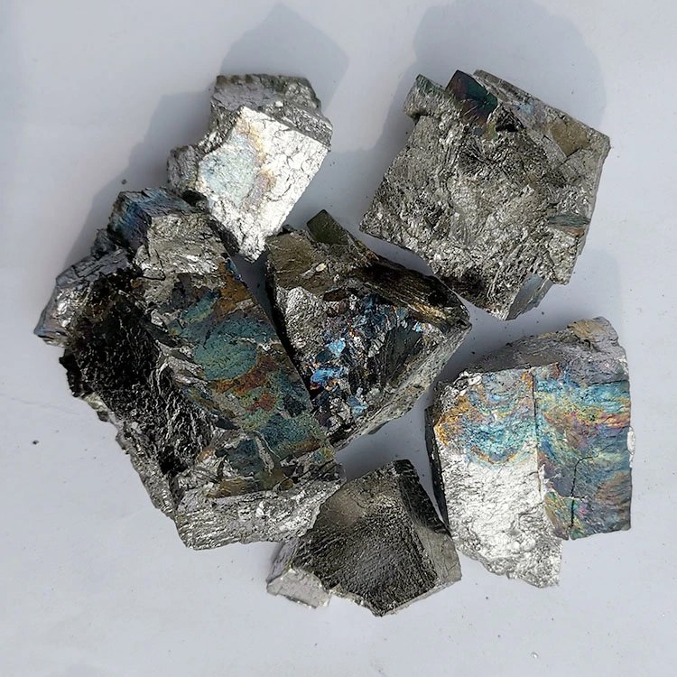 Silver Lump Ferrovanadium Powder Ex-Factory Price Widely Used for Industrial Smelting Fev40 Uniform Ferro Vanadium Iron Alloy