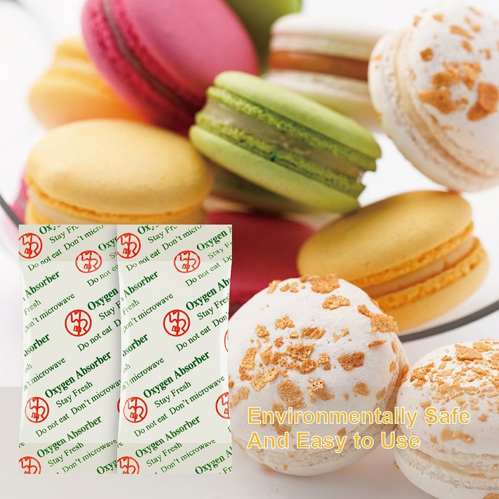 Food Grade Iron Powder Organic Deoxidizer Oxygen Absorber Packets