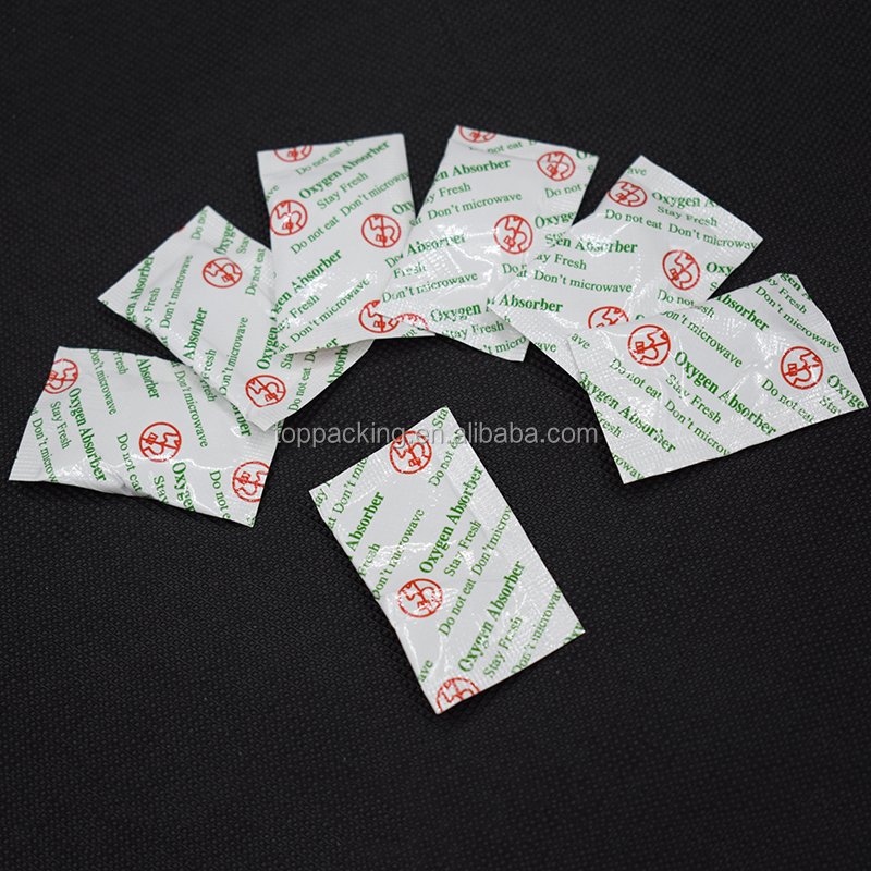 Food Grade Iron Powder Organic Deoxidizer Oxygen Absorber Packets