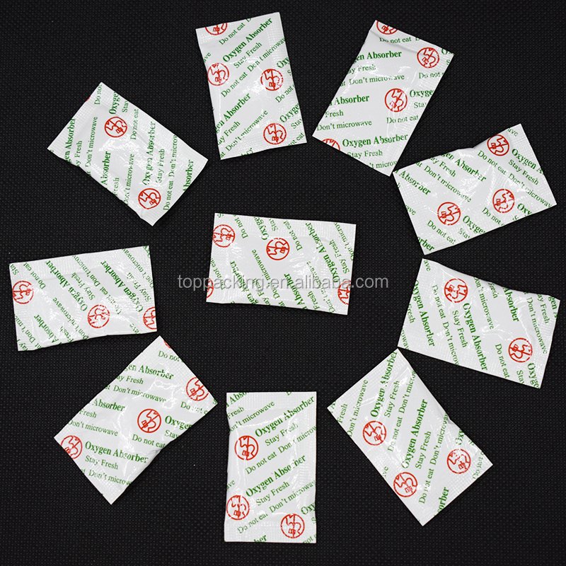 Food Grade Iron Powder Organic Deoxidizer Oxygen Absorber Packets