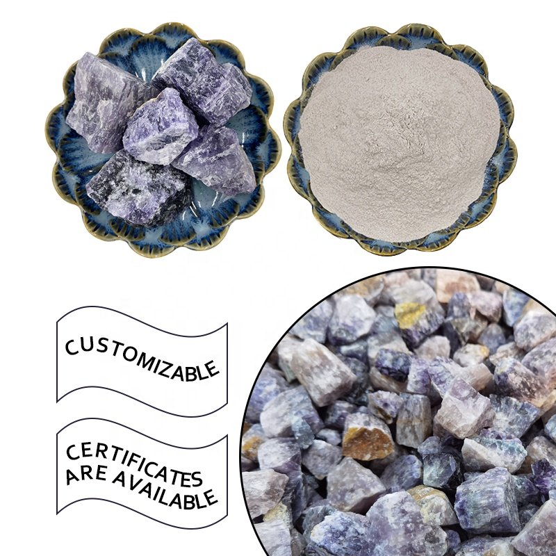 Fluorite powder manufacturers supply fluorite raw stone enamel glaze hot iron and steel smelting