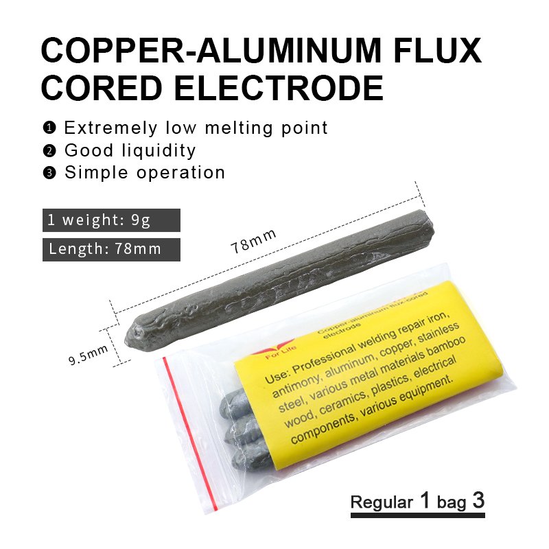 Lighter can be used universal welding rod repair copper iron aluminum stainless steel water tank plastic pipe welding tool