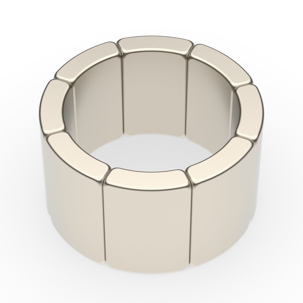 magnetic laundry system high temperature resistance SmCo small magnet magnetic iron silicon aluminum alloy powder core