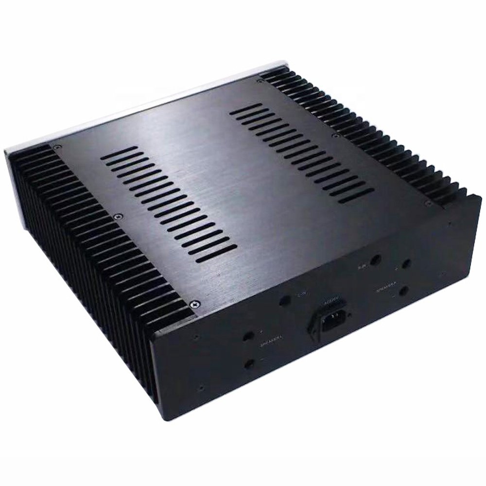 OEM High Precision Stamping Forming Sheet Metal Anodize Aluminum Junction Box Sheet Metal Enclosure