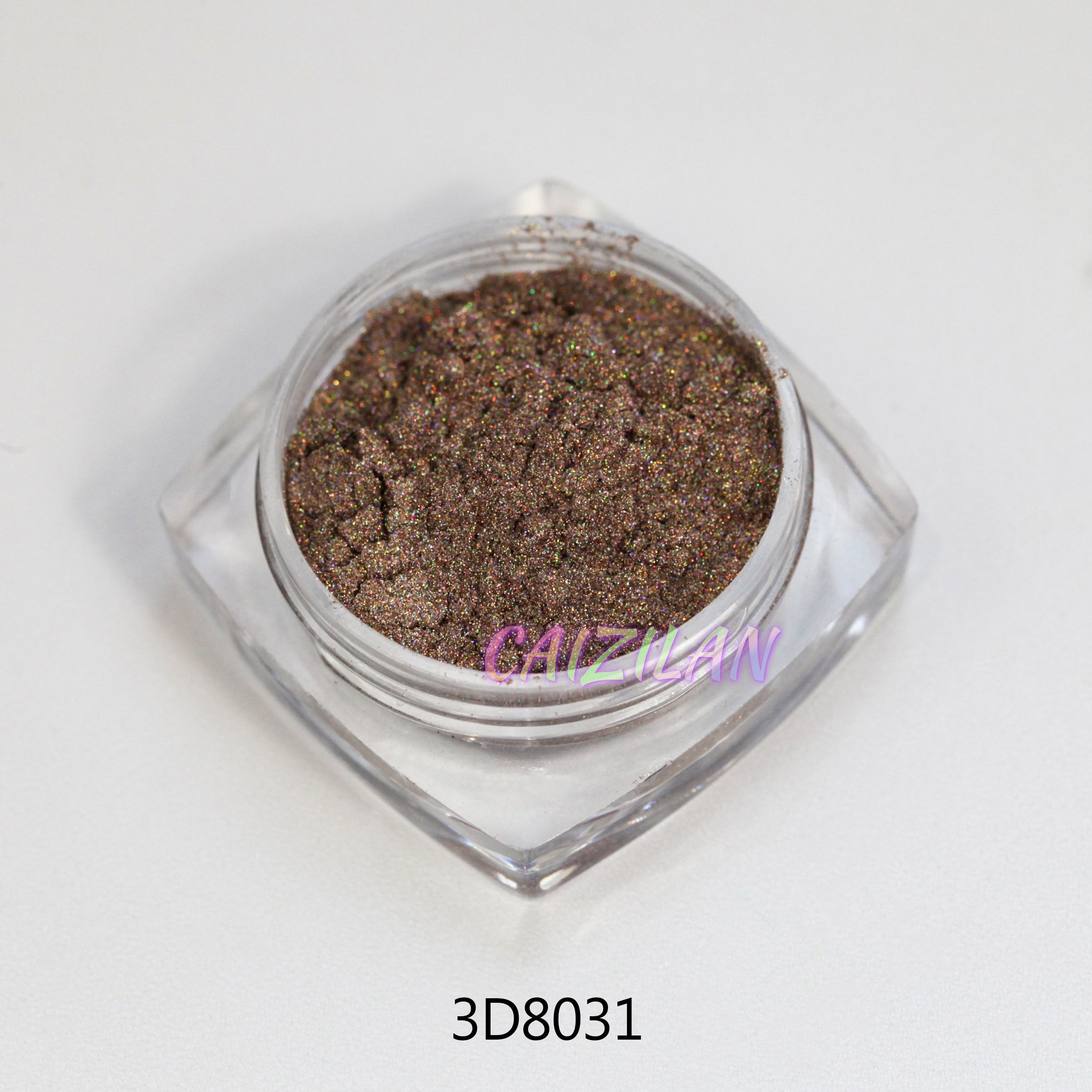 Caizilan Color Shift Cat Eye Pigment Magnetic Iron Nails Powder
