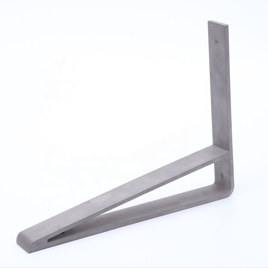 Custom made Nonstandard OEM Sheet Metal Single-side Bracket triangle Bracket 90 Degree L Shaped Angle Brackets