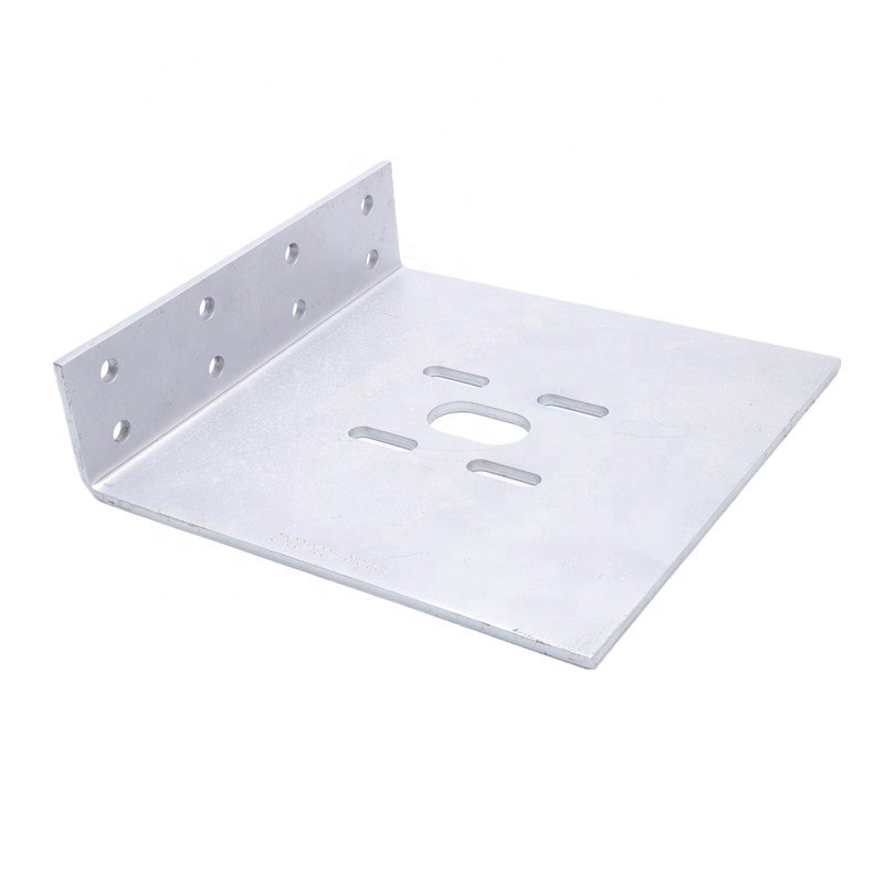 Custom made Nonstandard OEM Sheet Metal Single-side Bracket triangle Bracket 90 Degree L Shaped Angle Brackets