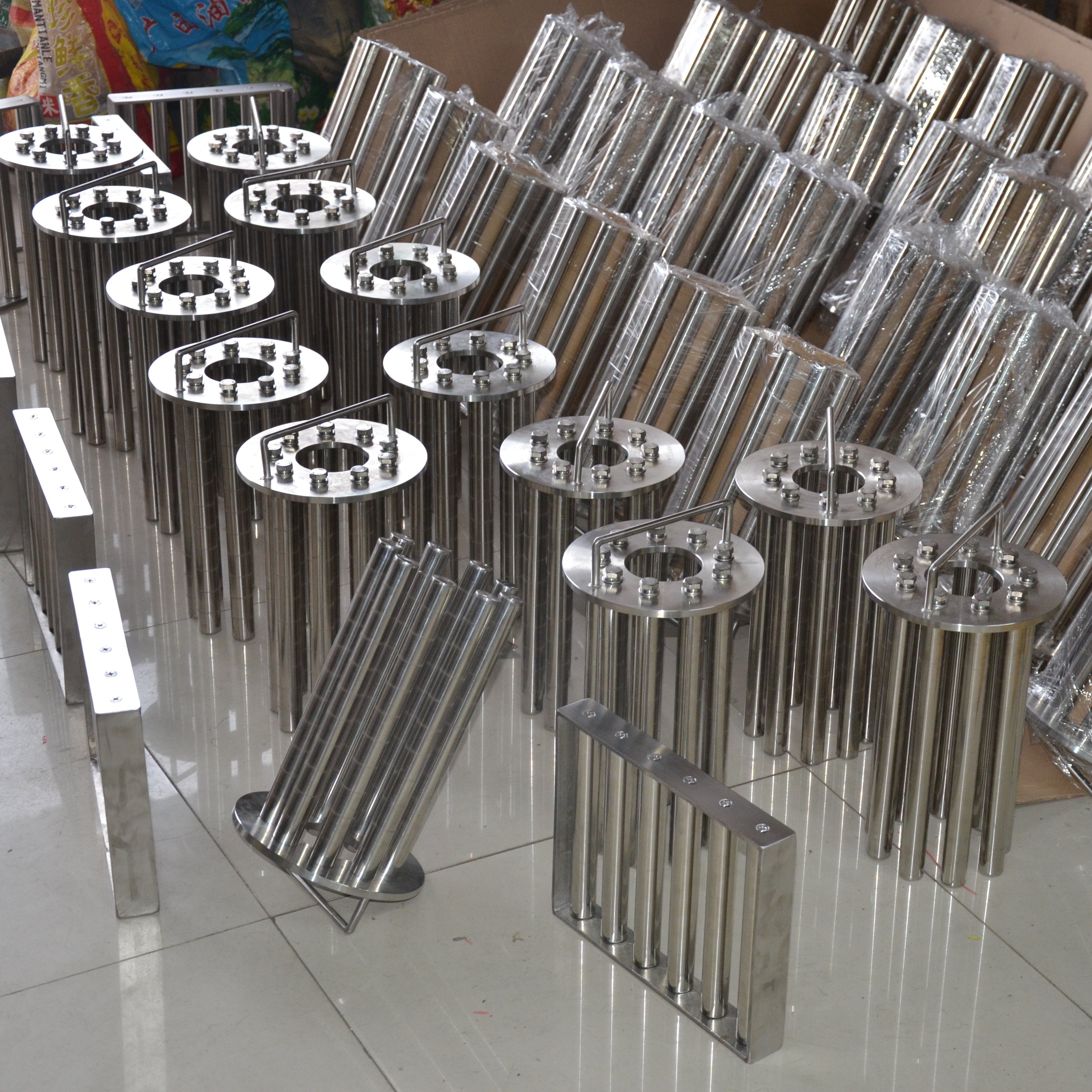 15000 gauss Drawer/Hump magnet separator Pipeline Type Iron Remover Magnet Iron Filter Permanent Grate Magnetic Separator