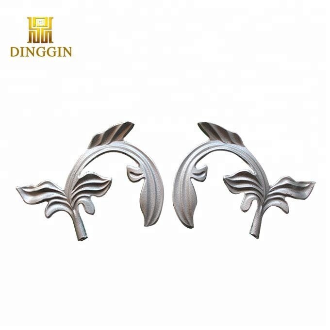 Wrought iron cast steel Baluster gate ornaments Garden