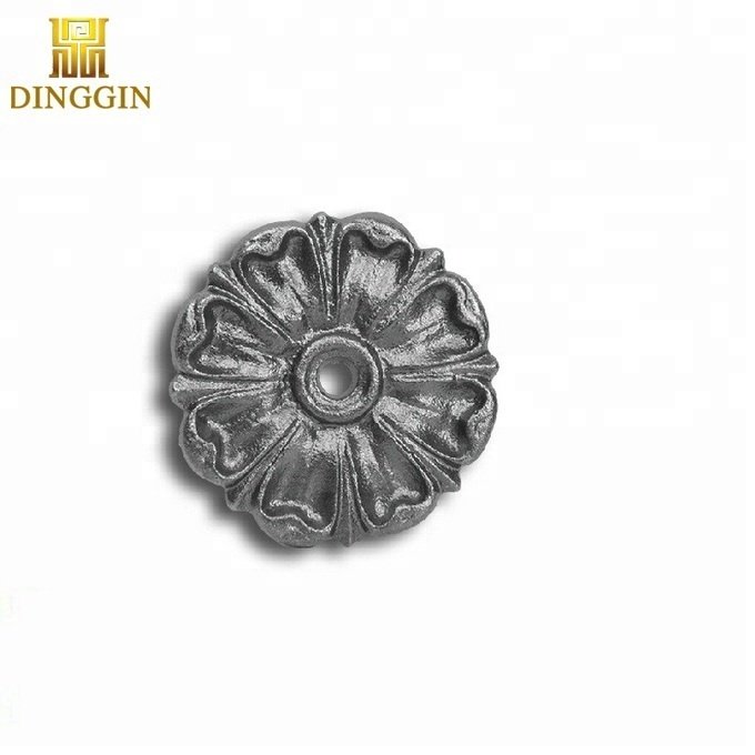 Wrought iron cast steel Baluster gate ornaments Garden