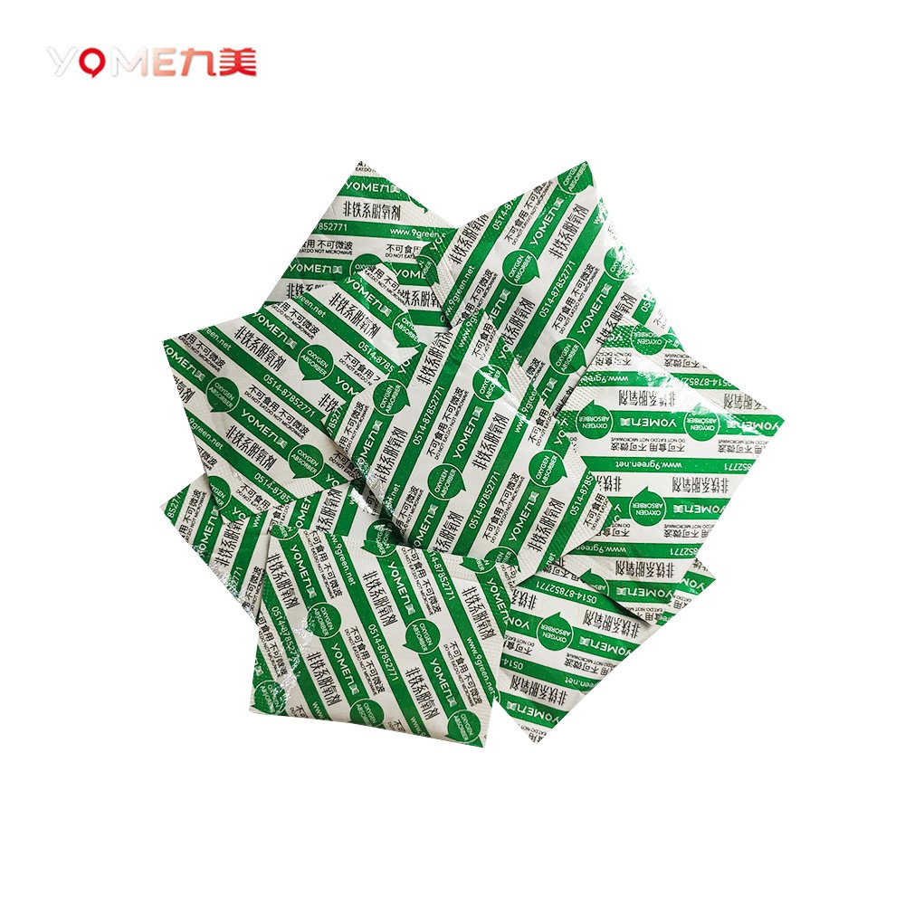 Yome Quality assurance 100cc 2000cc 500cc grade preservative eco moisture absorbent packs iron powder oxygen absorber