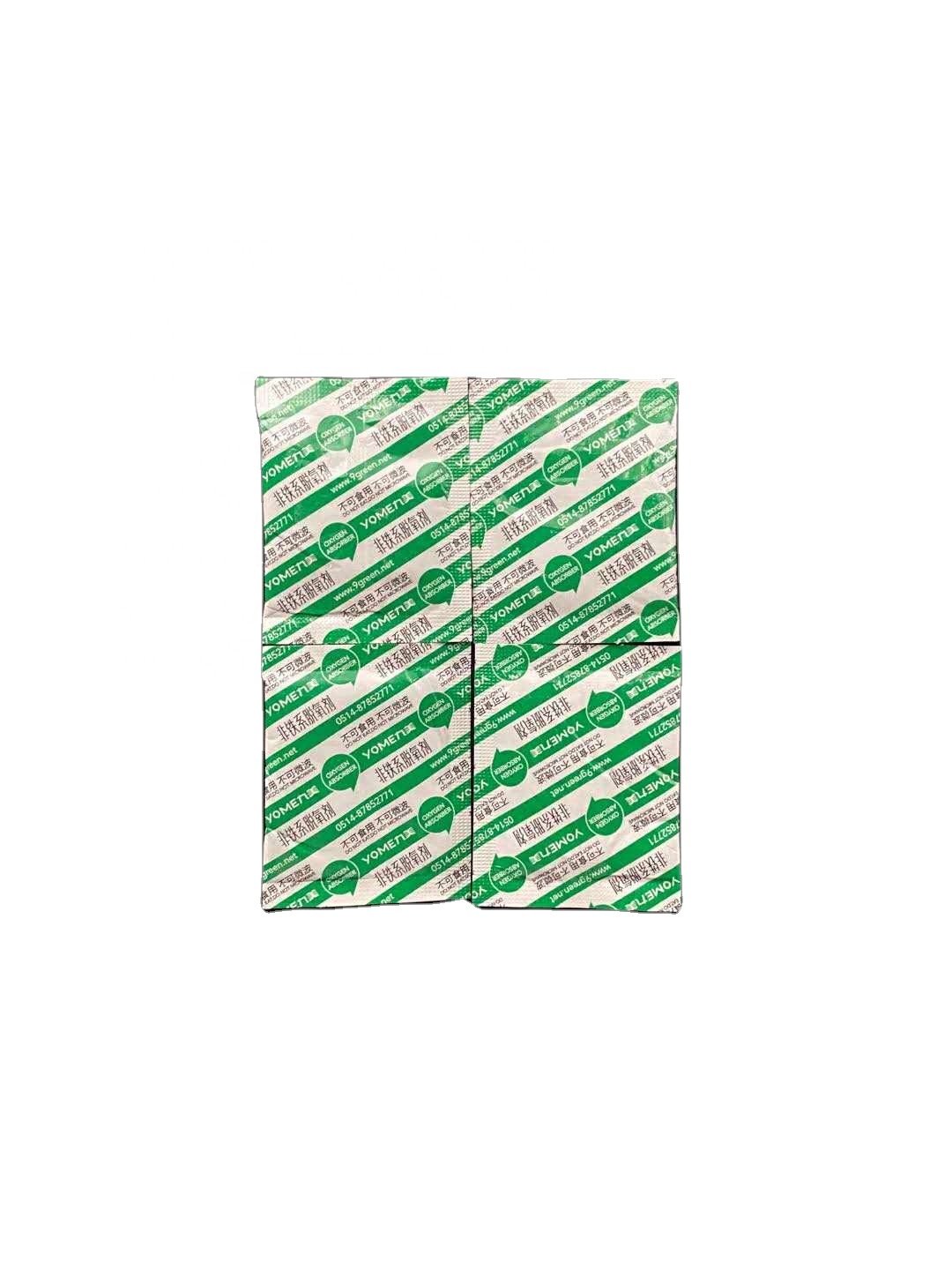 Yome Quality assurance 100cc 2000cc 500cc grade preservative eco moisture absorbent packs iron powder oxygen absorber