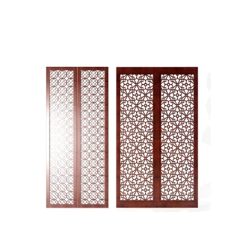 Custom high temperature decorative gold plate iron aluminum cnc laser cutting fence panel sheet metal fabrication service