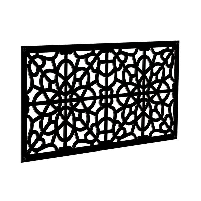 garage door decorative windows wrought iron round ring arch door decor