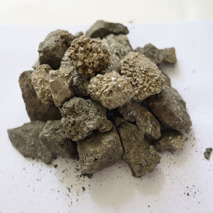 FeS2 minerals and metallurgy pyrite powder used for casting high-quality natural