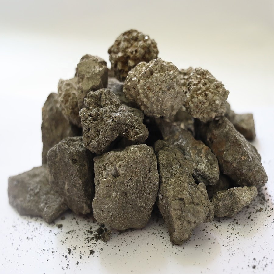 FeS2 minerals and metallurgy pyrite powder used for casting high-quality natural