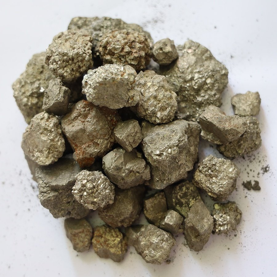 FeS2 minerals and metallurgy pyrite powder used for casting high-quality natural