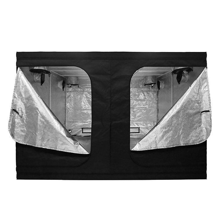 10x10ft 300x300x200 plant tent easy assemble double doors zipper 118*118*79inch incubation room herbs indoor tents greenhouse